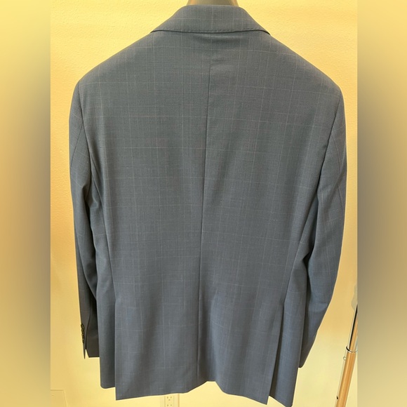 Brooks Brothers Navy Check Sport Coat - Explorer Performance Regent Fit 40R - Picture 4 of 8